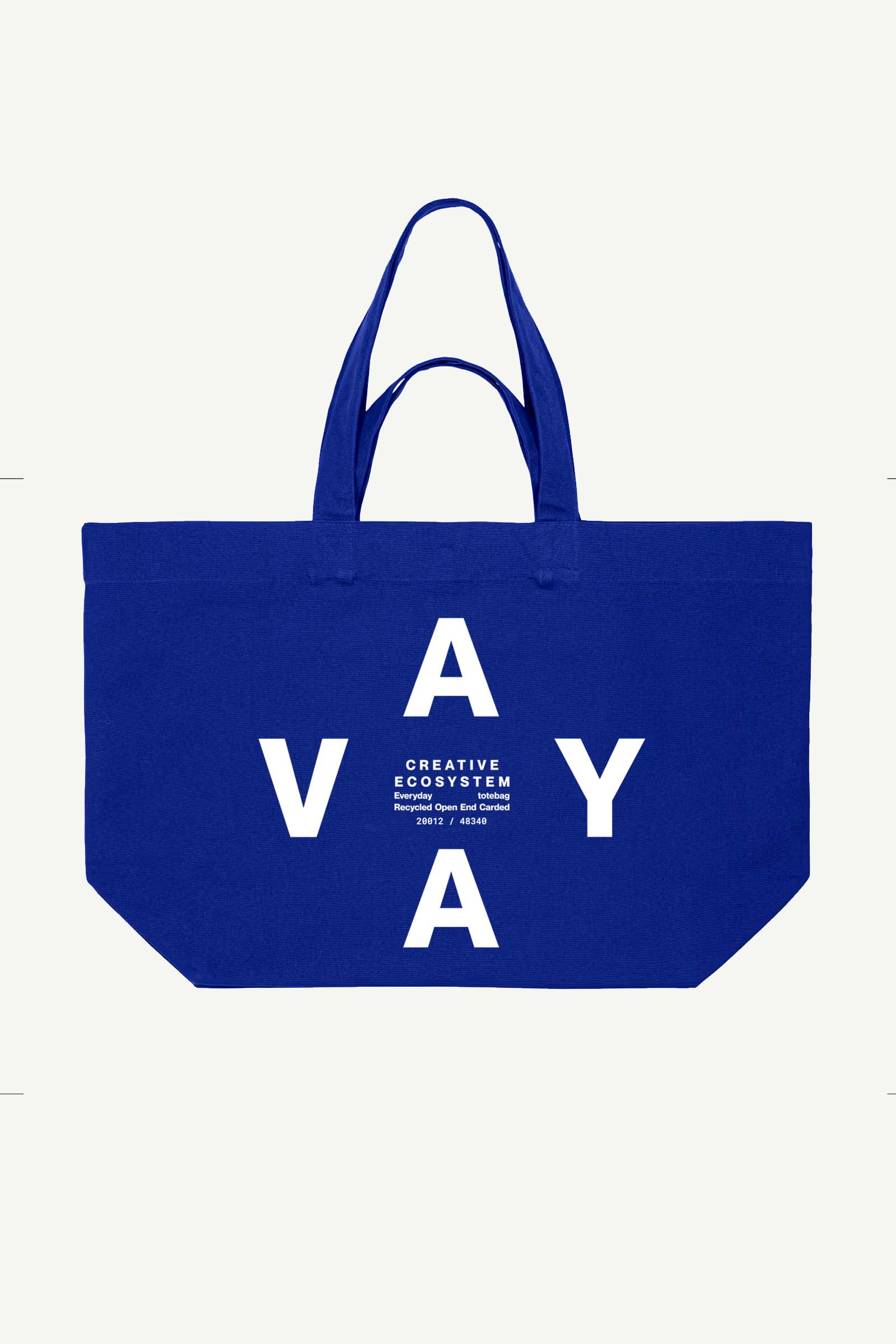 VAYA Everyday totebag - Worker blue
